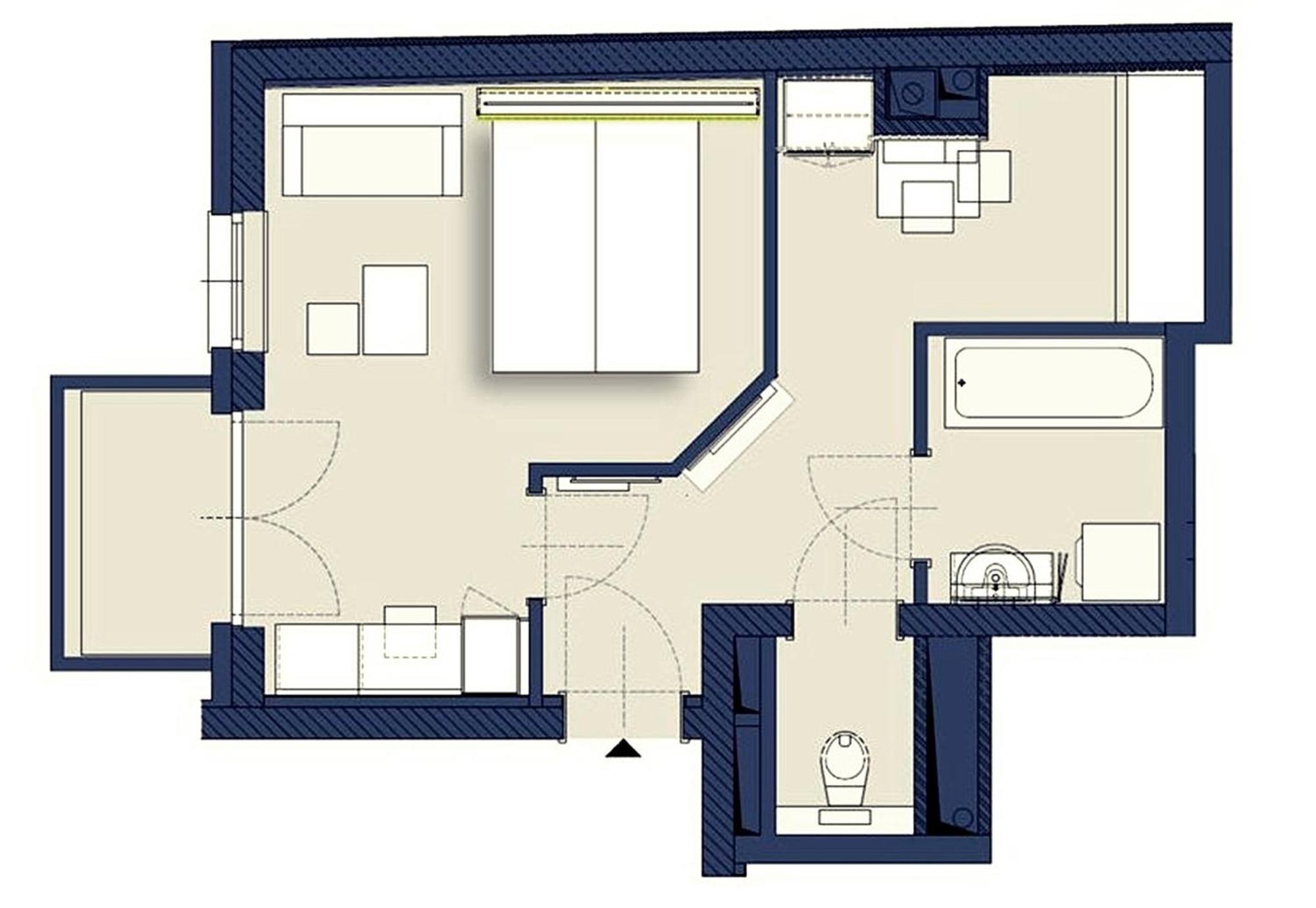 Smart Apart Living - Wien Hauptbahnhof - Self Check-In חדר תמונה
