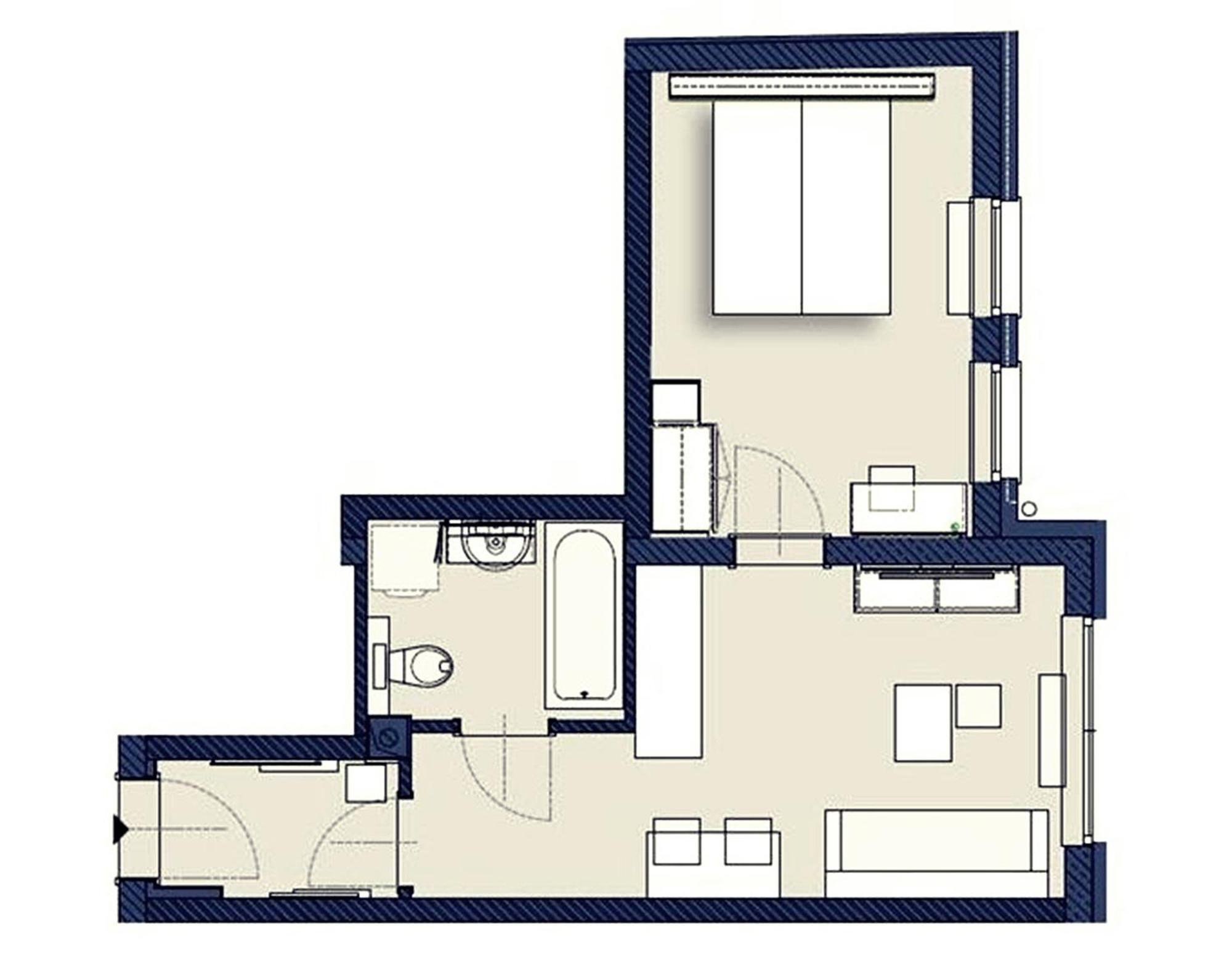 Smart Apart Living - Wien Hauptbahnhof - Self Check-In חדר תמונה