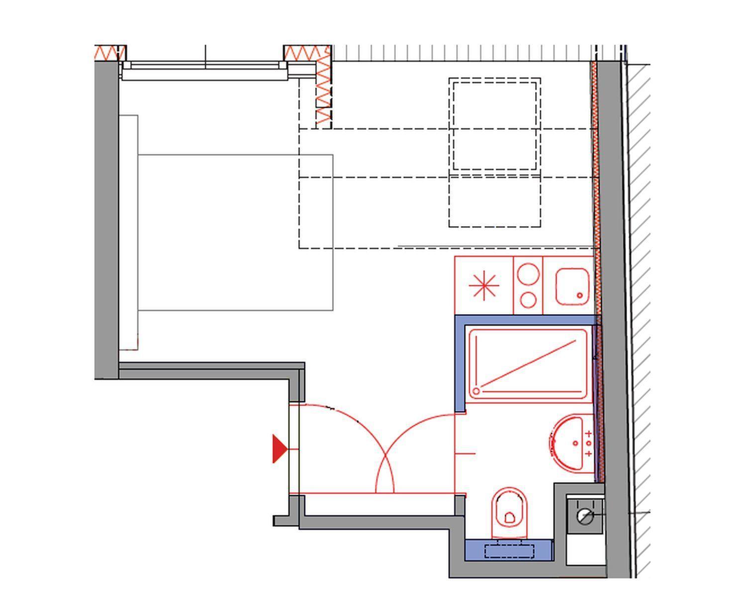 Smart Apart Living - Wien Hauptbahnhof - Self Check-In חדר תמונה