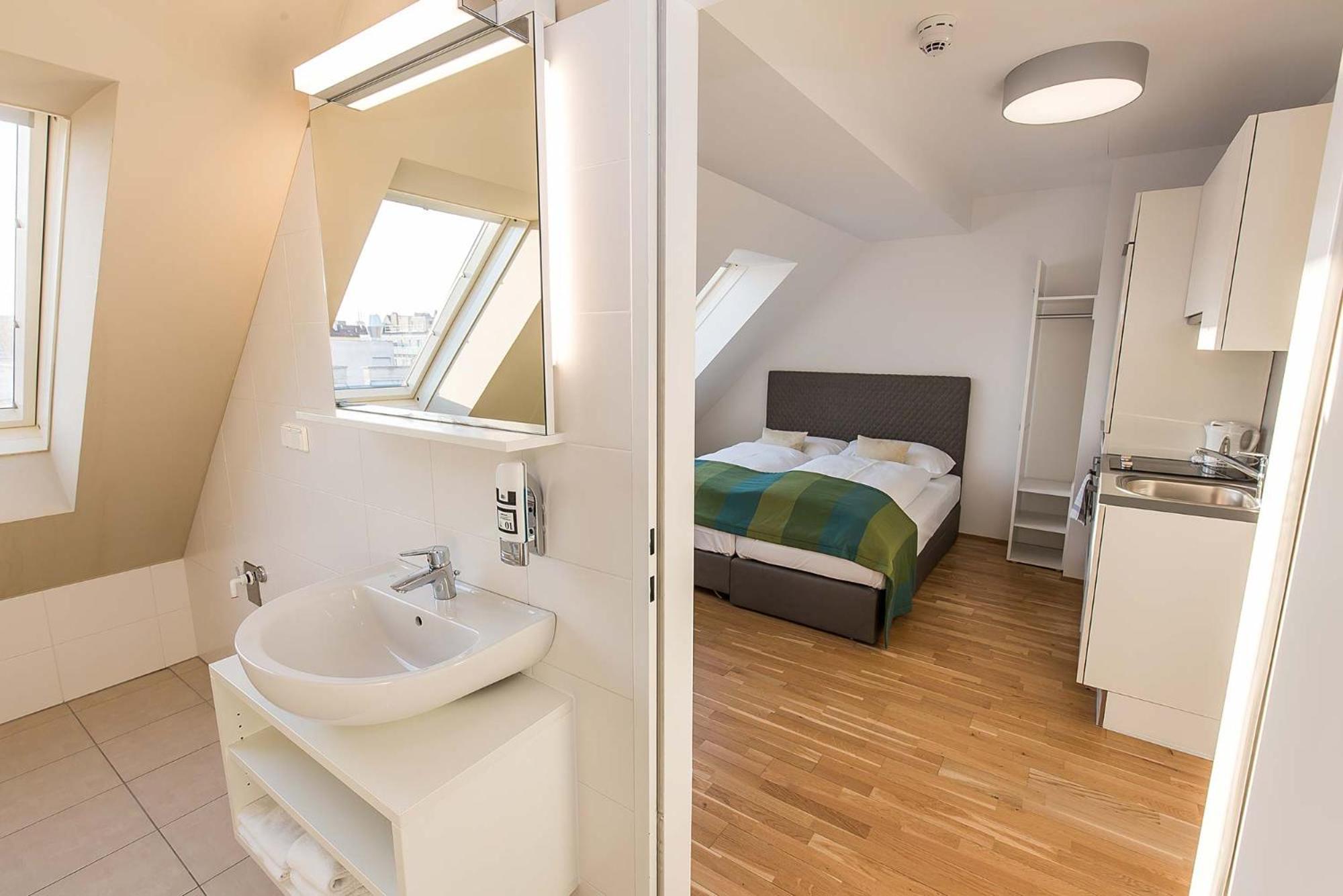 Smart Apart Living - Wien Hauptbahnhof - Self Check-In חדר תמונה